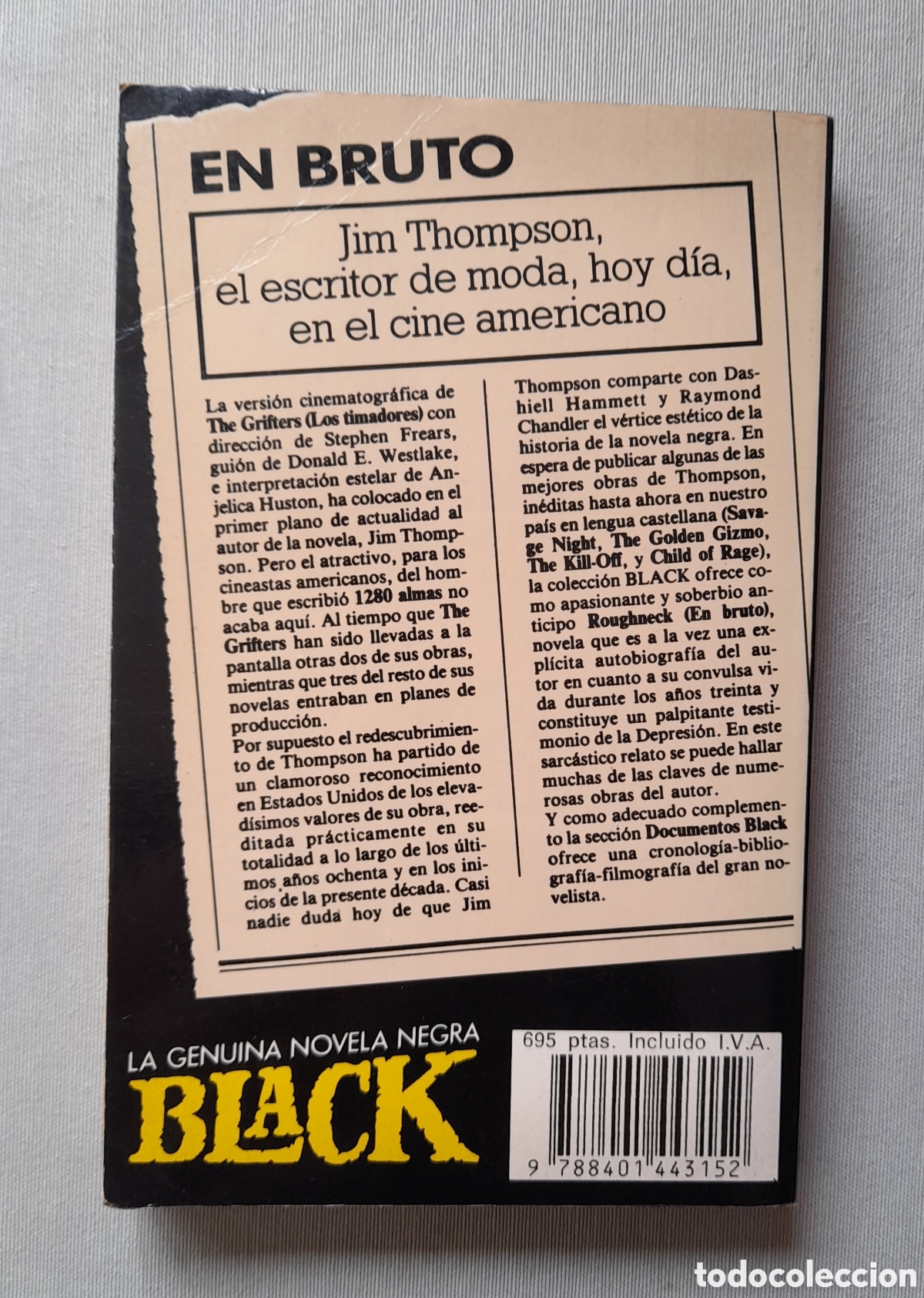 Libros: En bruto (Roughneck) Jim Thompson - Foto 2