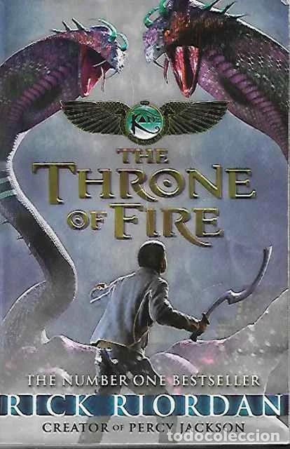 books: The Throne of fire - Riordan, Rick