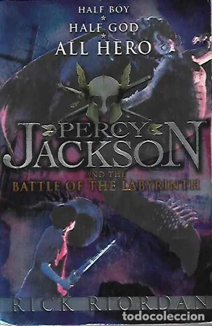 books: Percy Jackson and the battle of the labyrinth - Riordan, Rick