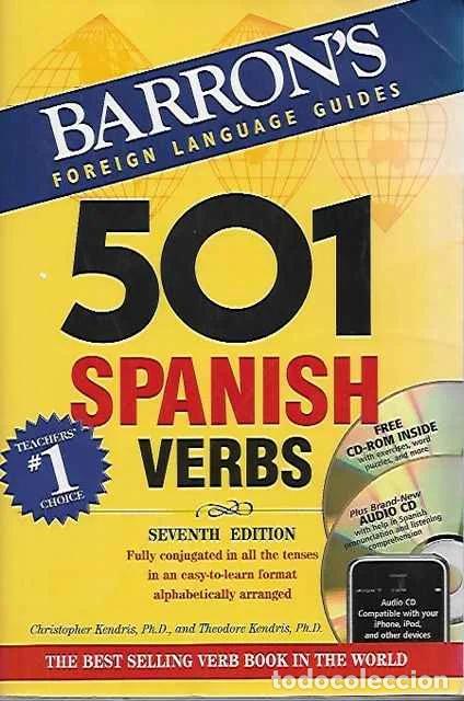 books: 501 Spanish verbs - Kendris