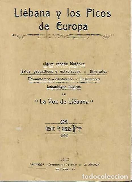 Libros: Li&eacute;bana y los Picos de Europa