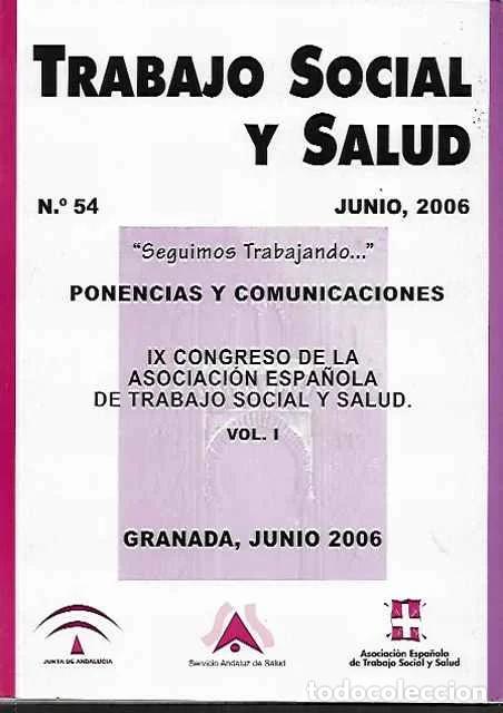 Libri di seconda mano: Trabajo social y salud - N. 54 - VV. AA.