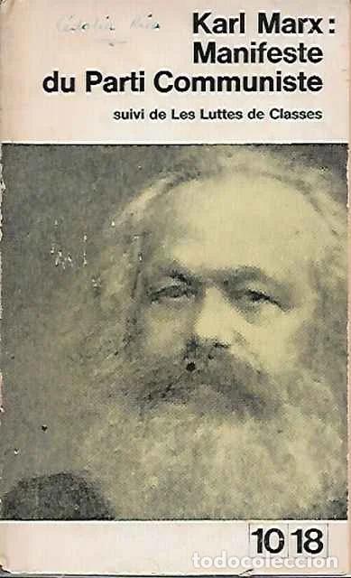 Libros: Manifeste du Parti Communiste - Karl Marx - Foto 1