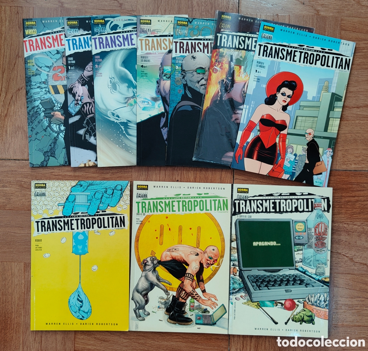 Libri di seconda mano: Transmetropolitan � 36 N&uacute;meros (25 al 60) � Norma - Warren Ellis / Darick Robertson