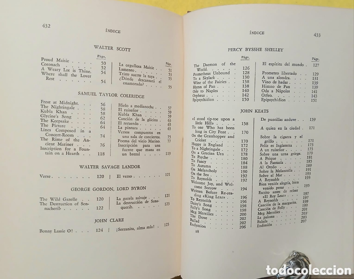 Libros: la poes&iacute;a inglesa rom&aacute;nticos y victorianos - Foto 8