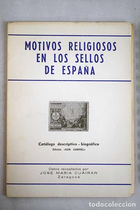 Libros: Motivos religiosos en los sellos de Espa&ntilde;a: Cat&aacute;logo descriptivo-biogr&aacute;fico