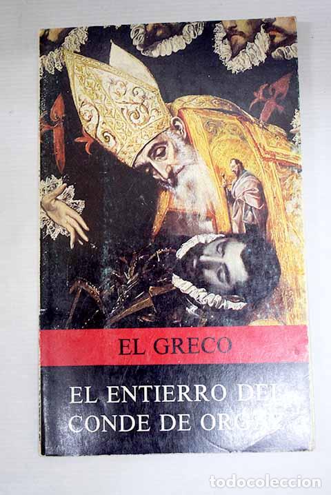 Libros: El Entierro del Conde Orgaz de El Greco.- Neumeyer, A.
