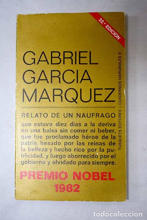 B&uuml;cher: Relato de un n&aacute;ufrago.- Garc&iacute;a M&aacute;rquez, Gabriel