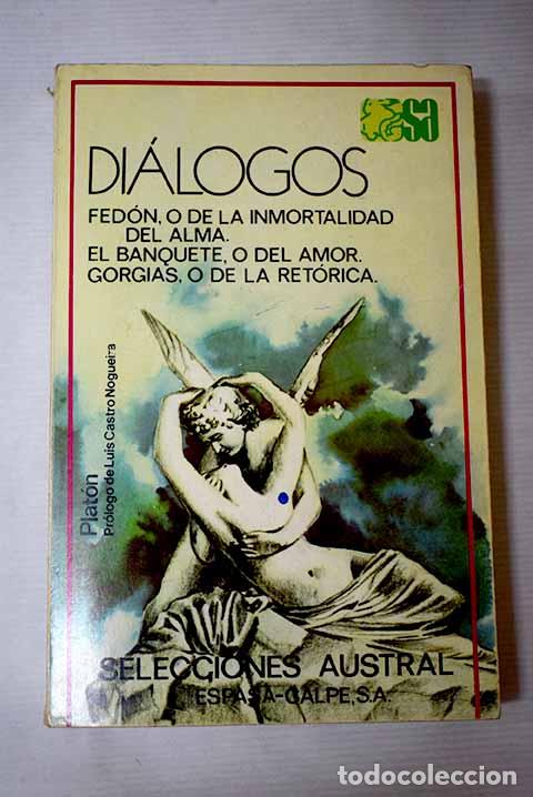 Libros: Di&aacute;logos: Plat&oacute;n: Espasa-Calpe..- Plat&oacute;n