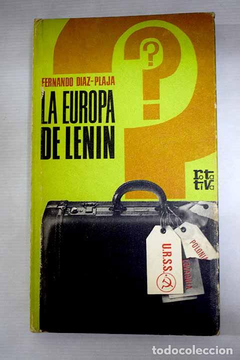 Libri di seconda mano: La Europa de Lenin: D&iacute;az-Plaja, Fernando.- D&iacute;az-Plaja, Fernando