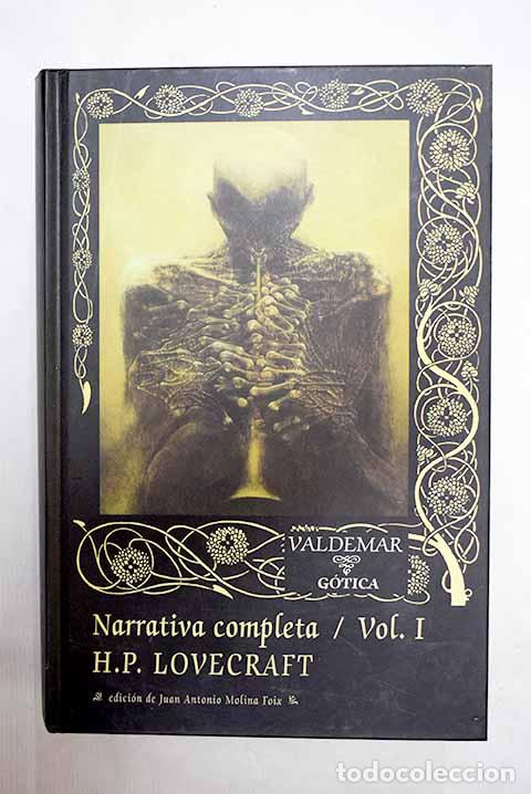 Libri di seconda mano: Narrativa completa, tomo I.- Lovecraft, H. P.