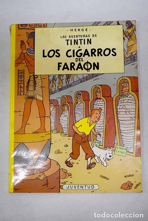 books: Los cigarros del Fara&oacute;n.- Herg&eacute;