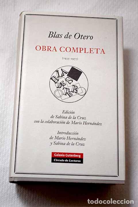 Libros: Obra completa: (1935-1977).- Otero, Blas de