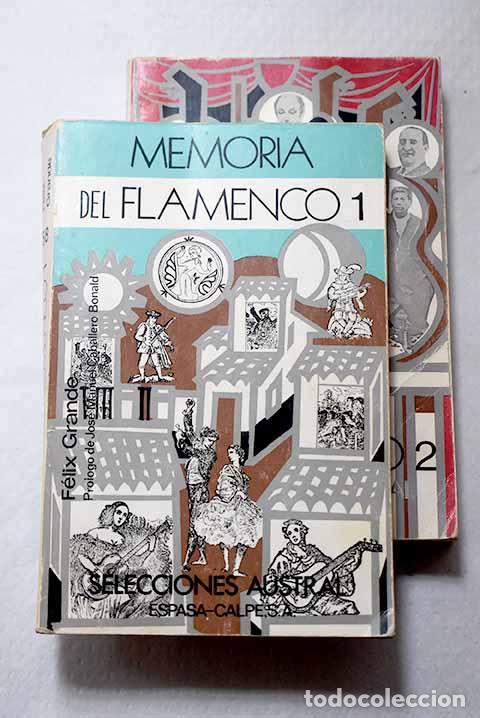 Libros: Memoria del flamenco.- Grande, F&eacute;lix