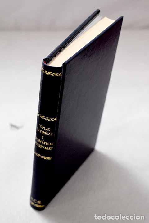 Libros: Coplas sat&iacute;ricas y dram&aacute;ticas en la Edad Media