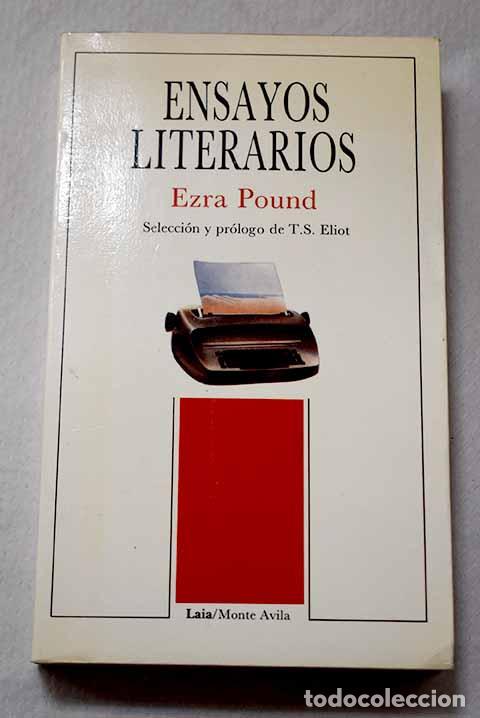 Livres: Ensayos literarios: Pound, Ezra.- Pound, Ezra