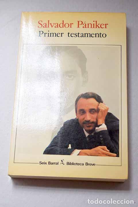 Livres: Primer testamento: P&aacute;niker, Salvador.- P&aacute;niker, Salvador