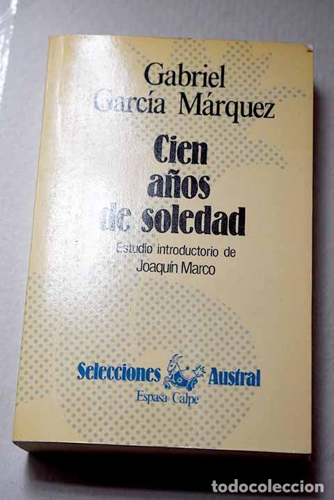 books: Cien a&ntilde;os de soledad.- Garc&iacute;a M&aacute;rquez, Gabriel