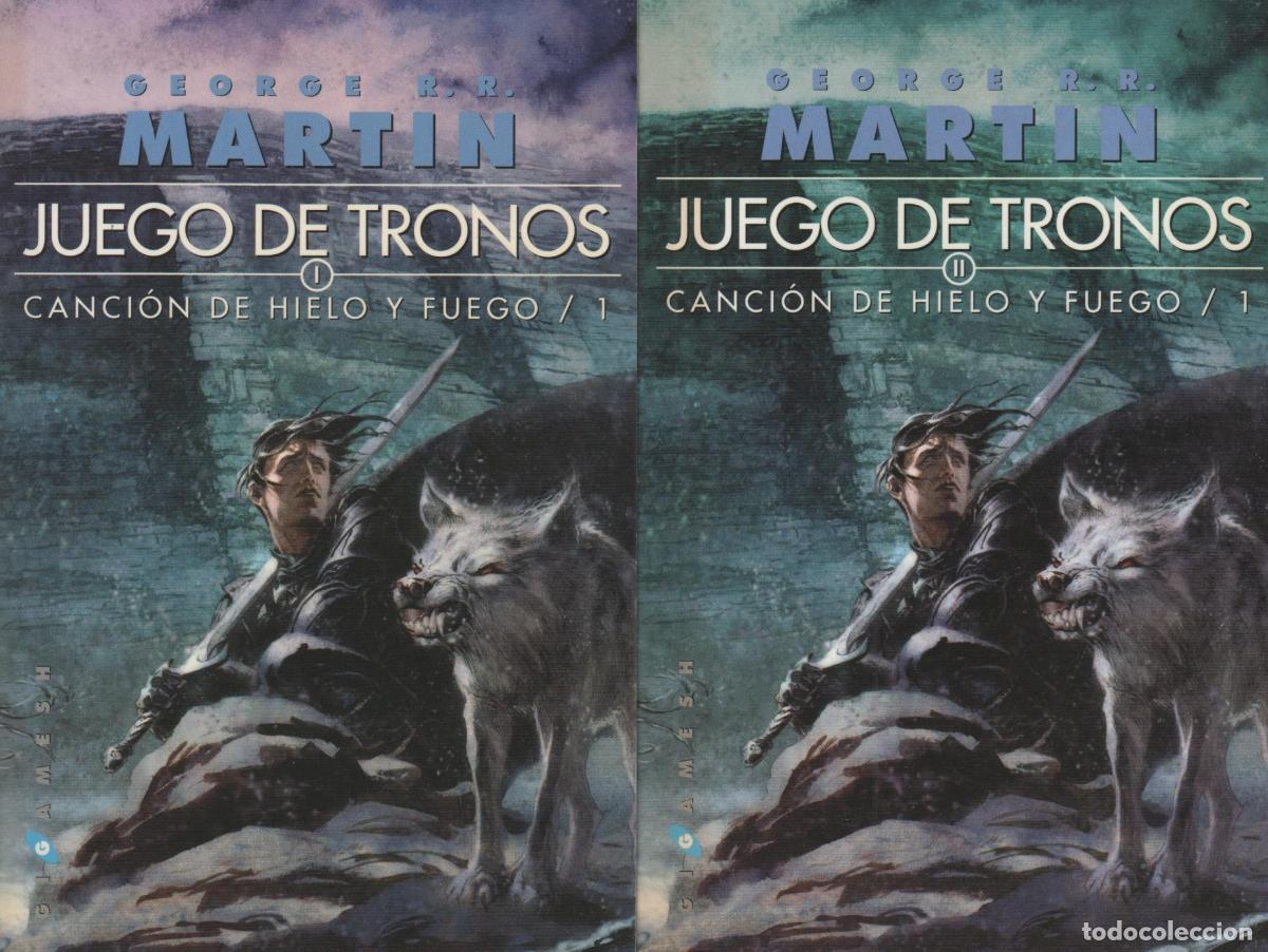 Libros: CANCI&Oacute;N DE HIELO Y FUEGO en 2 vol. MARTIN, GEORGE R. R. - EDITORIAL: Gigamesh - MARTIN, GEORGE R. R