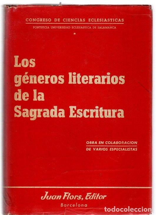 Livros em segunda m&atilde;o: Los g&eacute;neros literarios de la Sagrada Escritura en colaboraci&oacute;n de varios escriturarios - NO CONSTA A