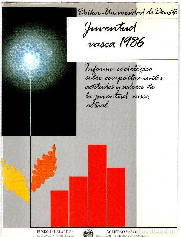 books: Juventud vasca 1986. Informe sociol&oacute;gico sobre comportamientos, actitudes y valores de la juventud v