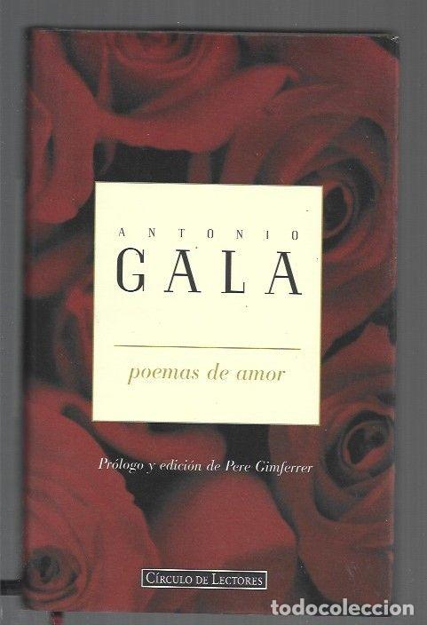 Libros: POEMAS DE AMOR - GALA, ANTONIO - Foto 1