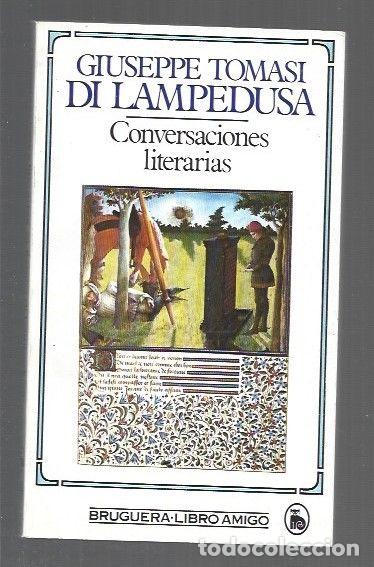 books: CONVERSACIONES LITERARIAS - LAMPEDUSA, GIUSEPPE TOMASI DI