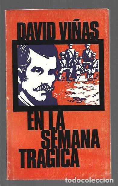 Libros: EN LA SEMANA TRAGICA - VI&Ntilde;AS, DAVID - Foto 1