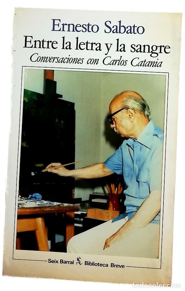 Libros: Entre la letra y la sangre conversaciones con Carlos Catania