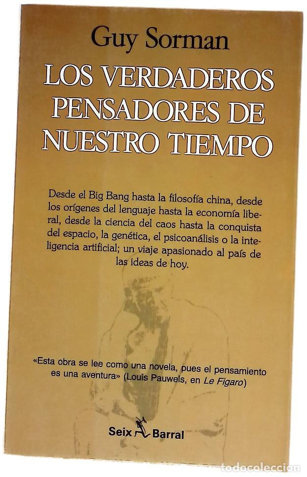 Libros: Los verdaderos pensadores de nuestro tiempo