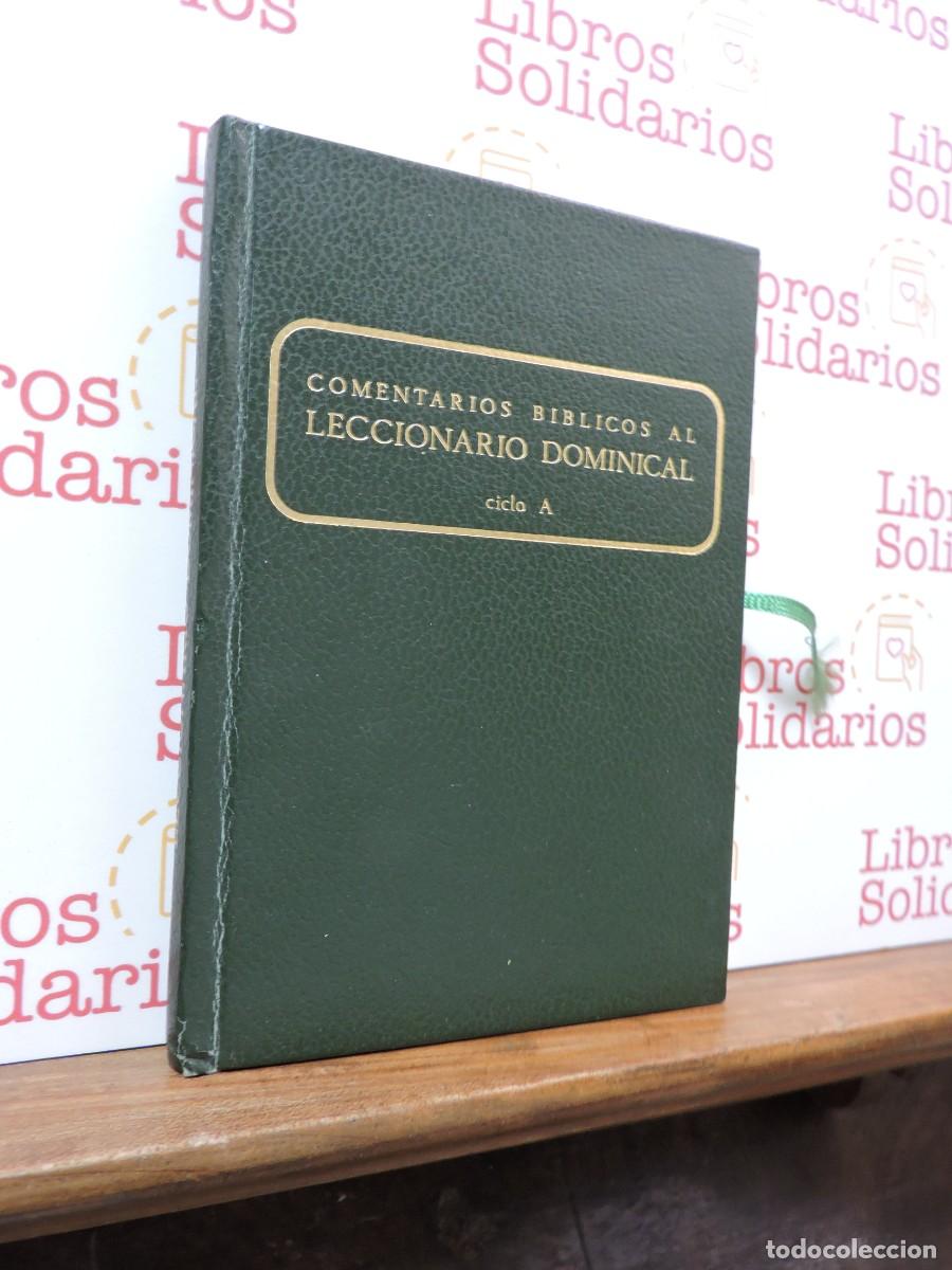 Libros: Comentarios b&iacute;blicos al leccionario dominical. Ciclo A. Barcelona, 1995