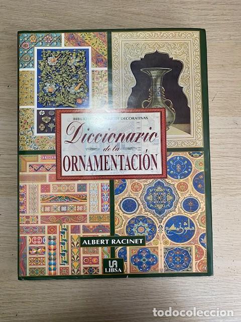 books: DICCIONARIO DE LA ORNAMENTACION - ALBERT RACINET