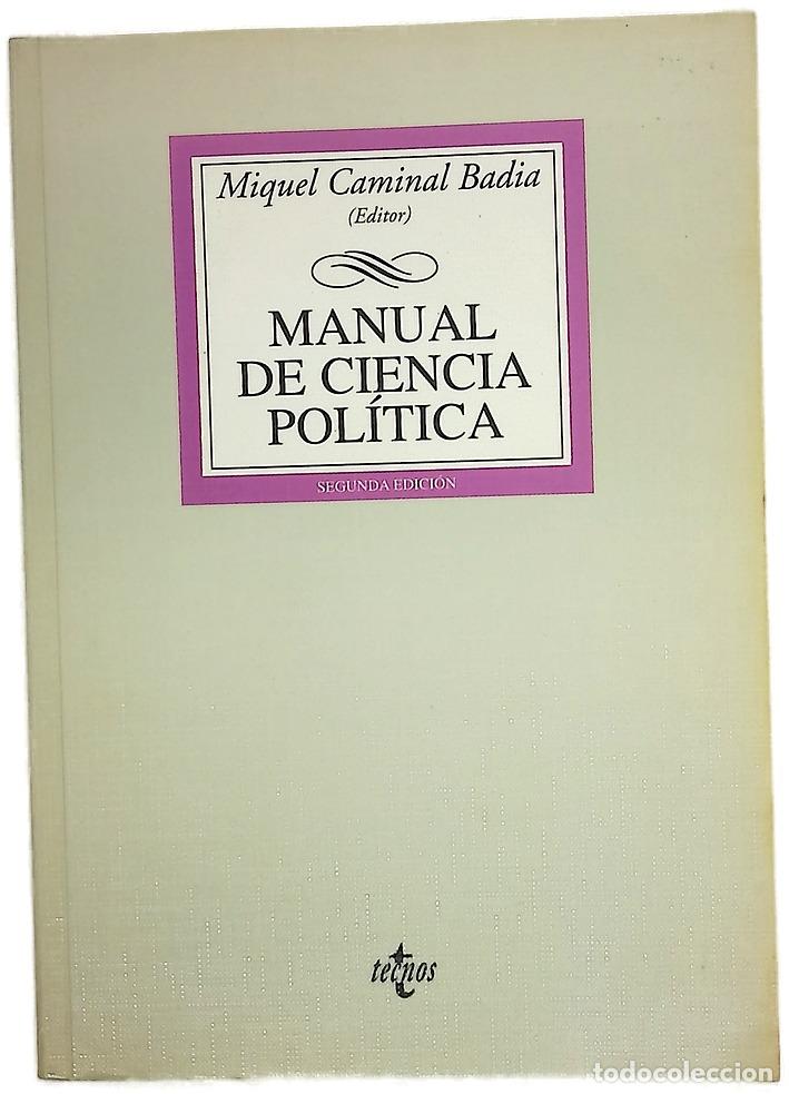 Libros: Manual de ciencia pol&iacute;tica