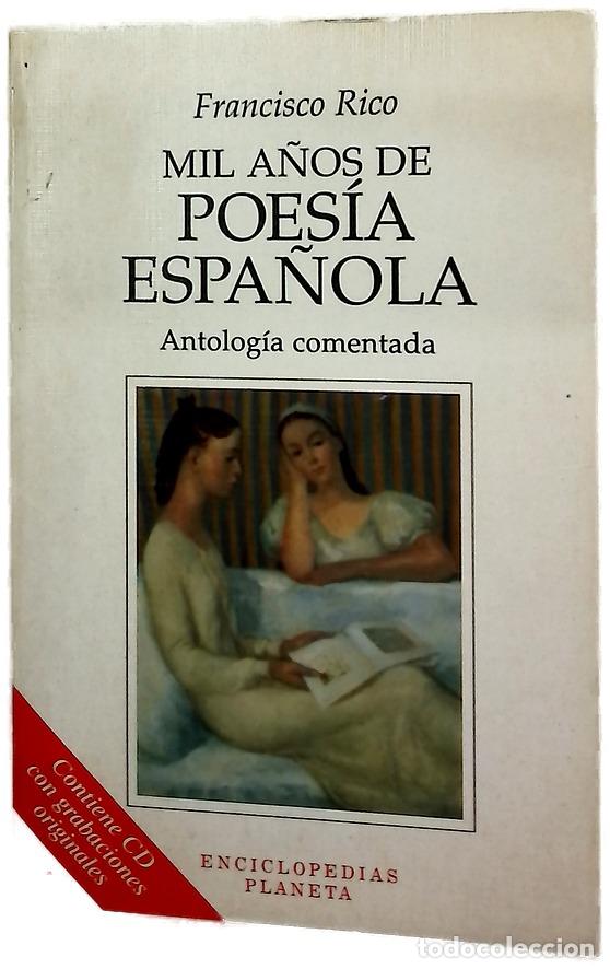 Libros: Mil años de poesía española