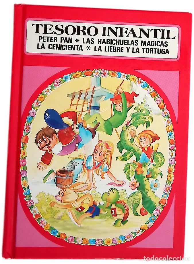 Libros: Peter Pan ; Las habichuelas m&aacute;gicas ; La cenicienta ; La liebre y la tortuga