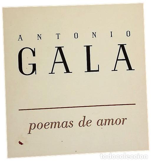 Libros: Poemas de amor - Gala, Antonio