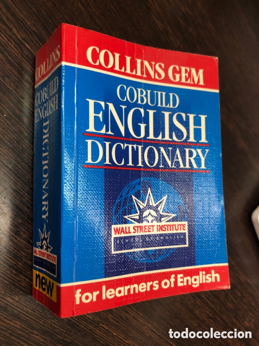 Libros: DICCIONARIO COBUILD ENGLISH DICTIONARY COLLINS GEM FOR LEARNERS OF ENGLISH EDICION DE BOLSILLO