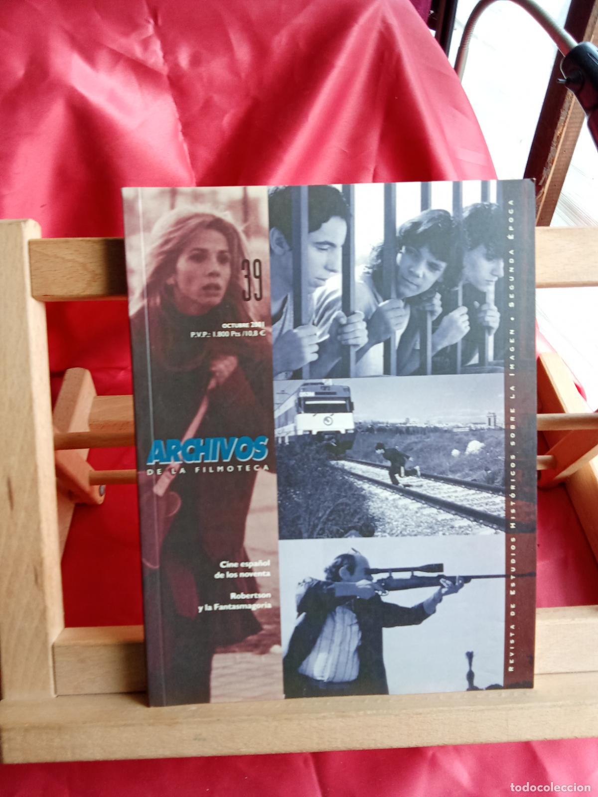 Libros: Revista Archivos de la filmoteca N&ordm;39, octubre 2001 BA.1426