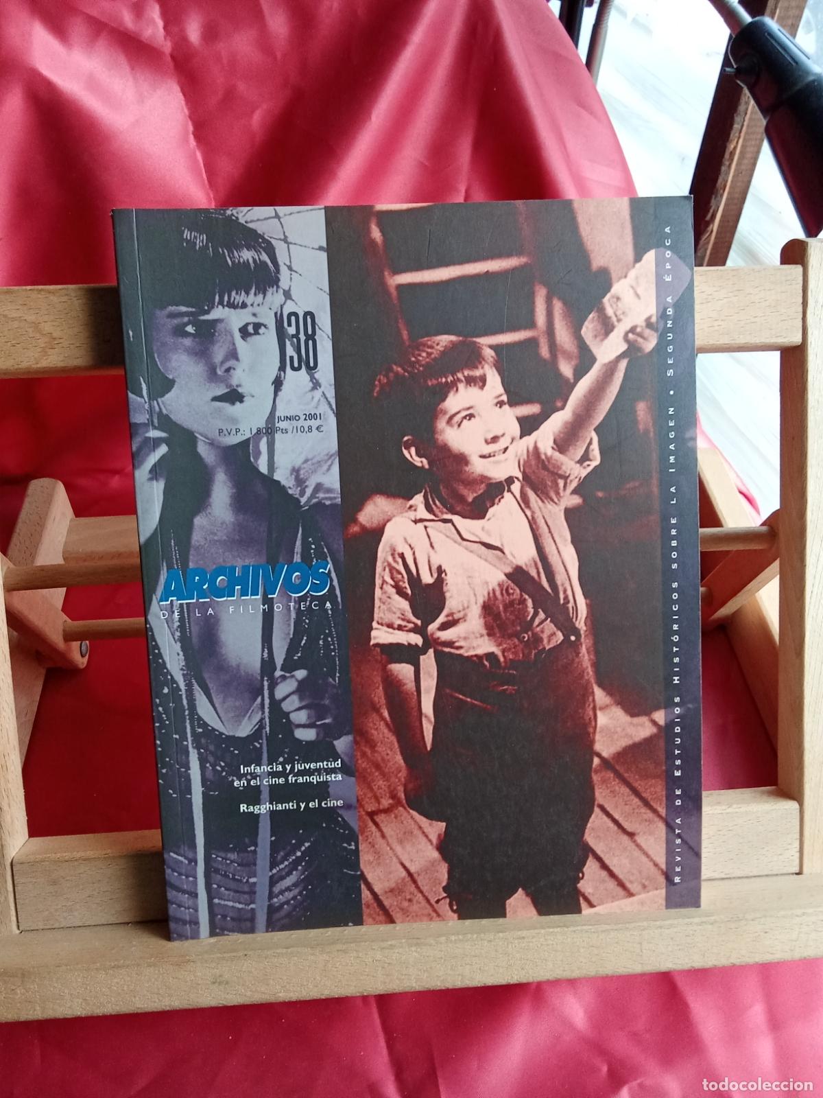 Libros: Revista Archivos de la filmoteca N&ordm;38, junio 2001 BA.1427