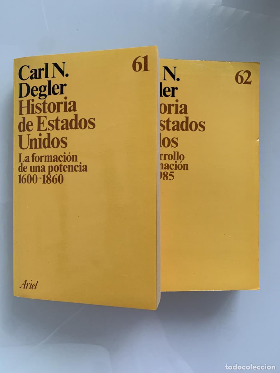 Libros: HISTORIA DE ESTADOS UNIDOS (2 tomos): La formaci&oacute;n de una potencia 1600-1860 y El desarrollo de una