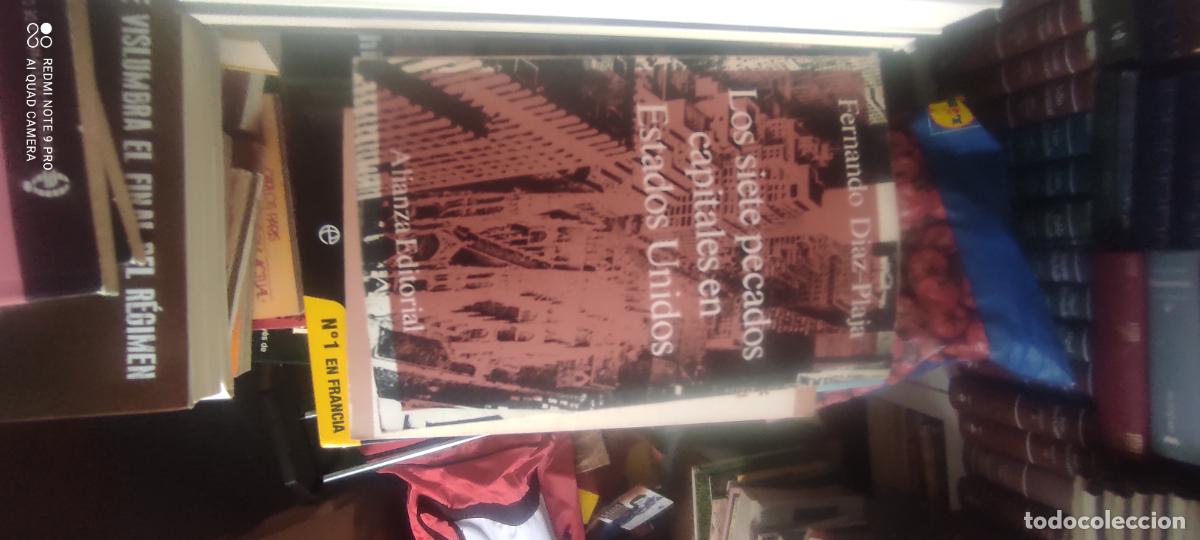 Libros: Diaz Plaja. Los siete pecados capitales en Estados Unidos libro