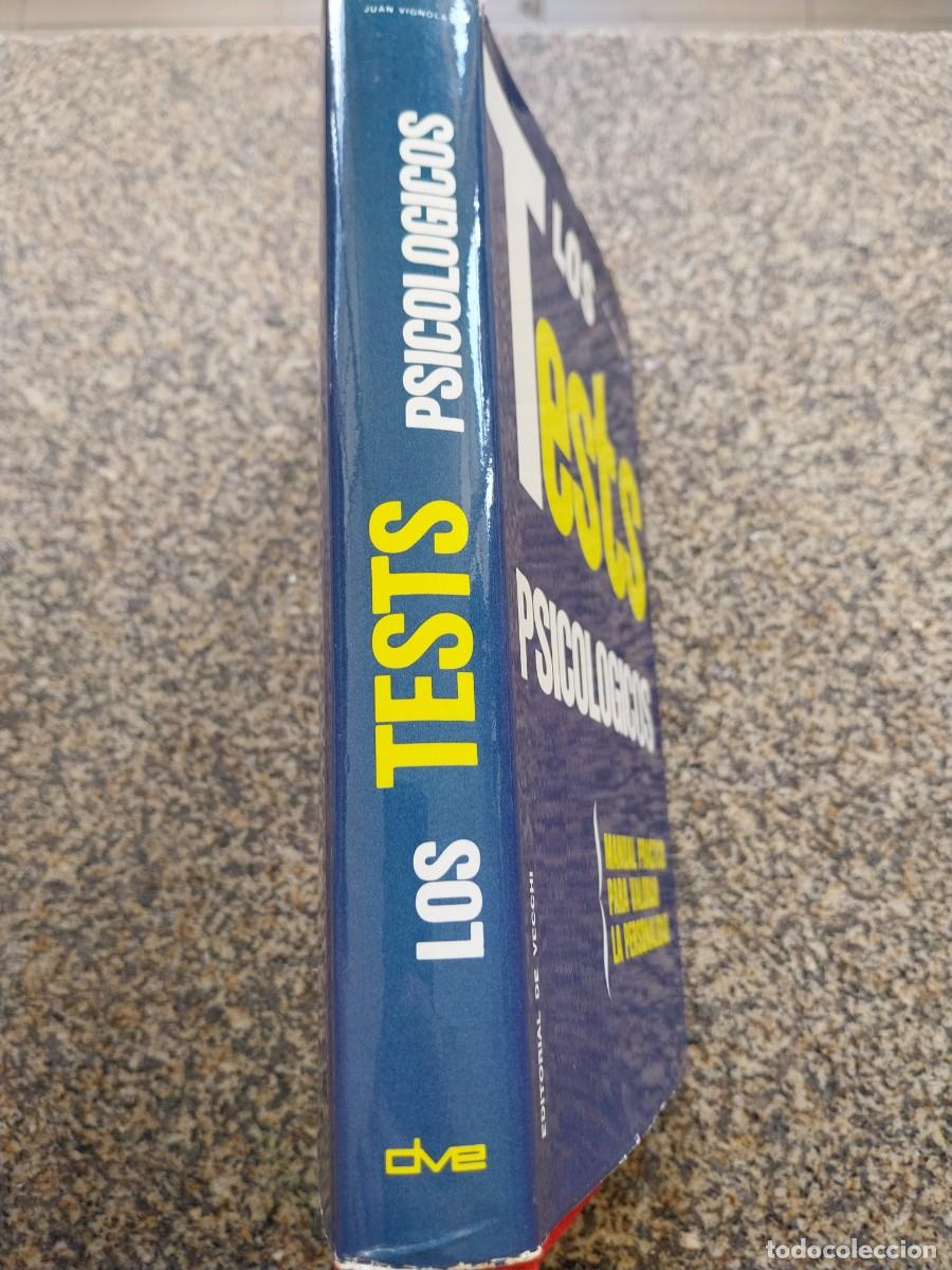Libros: LOS TESTS PSICOLOGICOS -- JUAN VIGNOLA -- 1969 -- - Foto 3