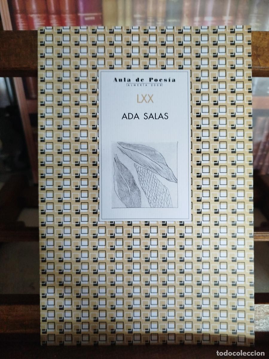 Libros: Poes&iacute;a LXX - Ada Salas