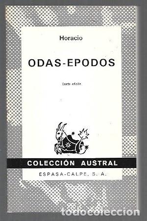 Livros em segunda m&atilde;o: ODAS / EPODOS - HORACIO