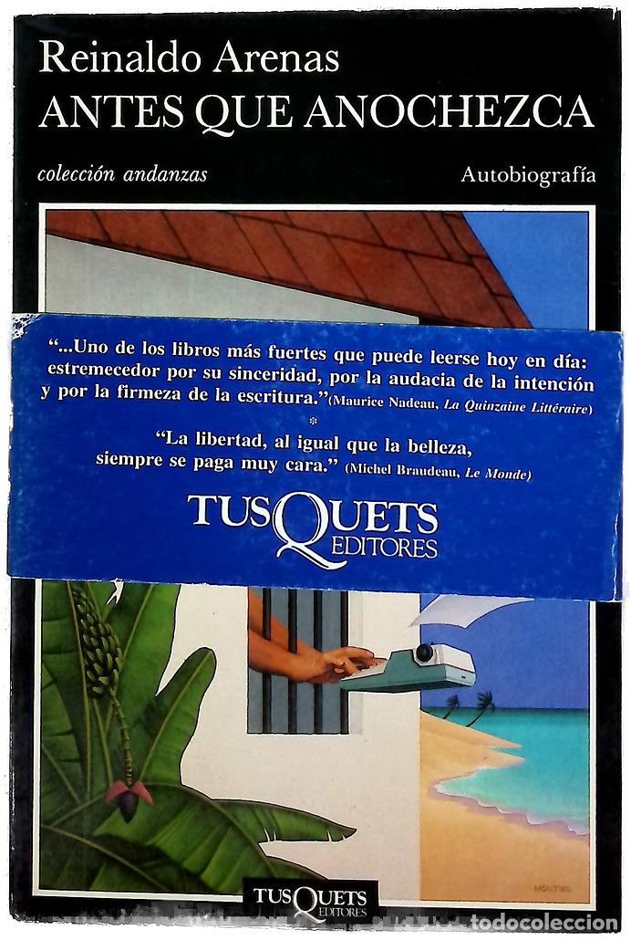 Libros: Antes que anochezca autobiograf&iacute;a