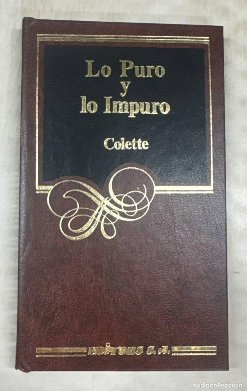 Libros: Lo puro y lo impuro - Colette