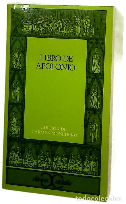 Libros: Libro de Apolonio - Monedero, Carmen