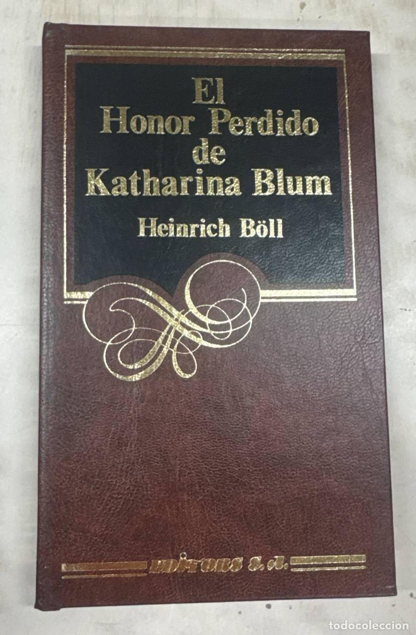 Libros: El honor perdido de Katharina Blum
