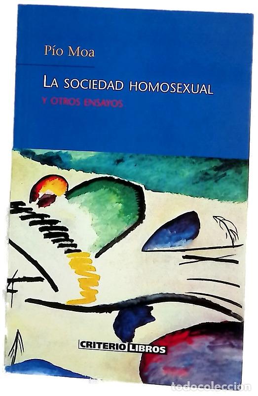 Libros: La sociedad homosexual y otros ensayos