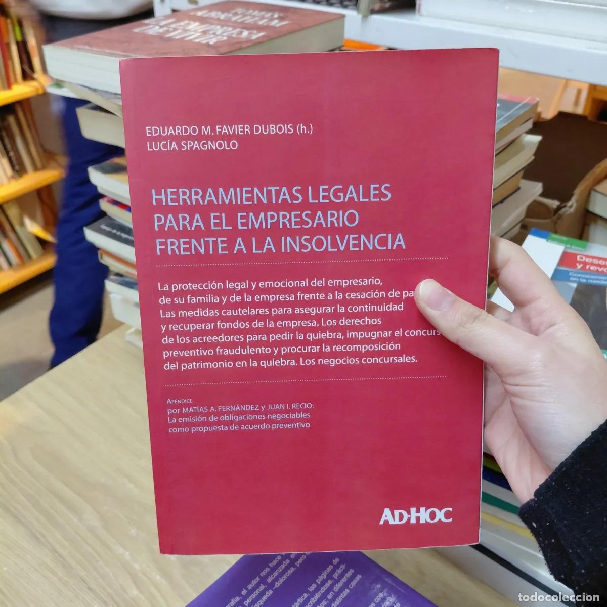 Libros: Herramientas legales para el empresario frente a la insolvencia - VVAA